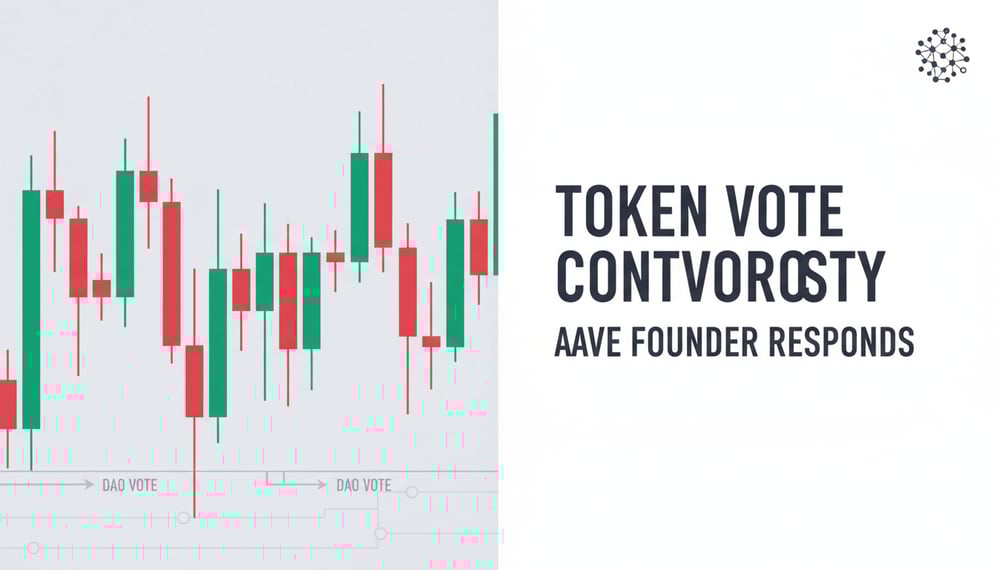 Aave Founder Addresses Allegations of Token Purchases in Failed DAO Vote