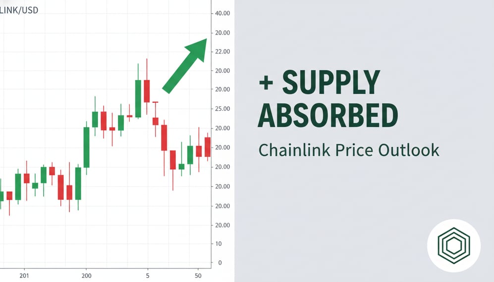 Chainlink Price Outlook After Large Wallets Absorb Supply