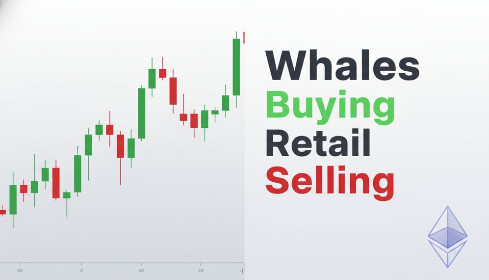 Why Are Ethereum Whales Buying While Retail Investors Sell?