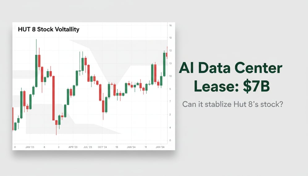 Can Hut 8’s AI Data Center Lease End Its Stock Volatility?