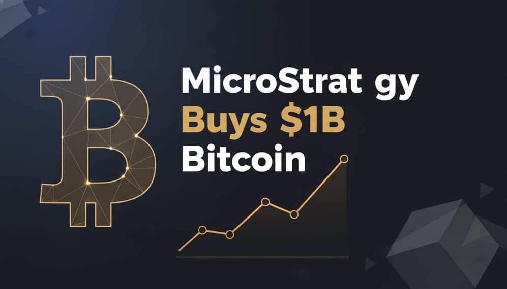 MicroStrategy Buys Nearly $1 Billion in Bitcoin for Second Week in a Row