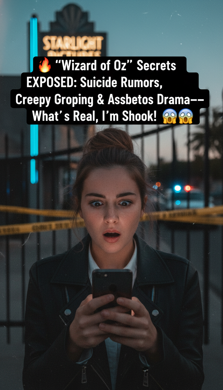 ☕🔥 ‘Wizard of Oz’ Secrets EXPOSED: Suicide Rumors, Creepy Groping & Asbestos Drama—What’s Real?! No Cap, I’m Shook! 📽️😱