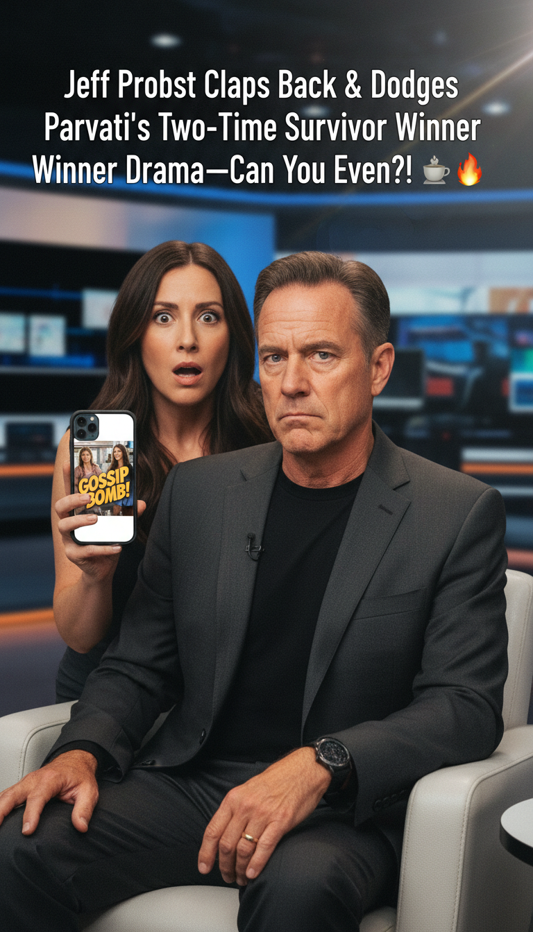 Jeff Probst Claps Back & Dodges Parvati’s Two-Time Survivor Winner Drama—Can You Even?! ☕🔥