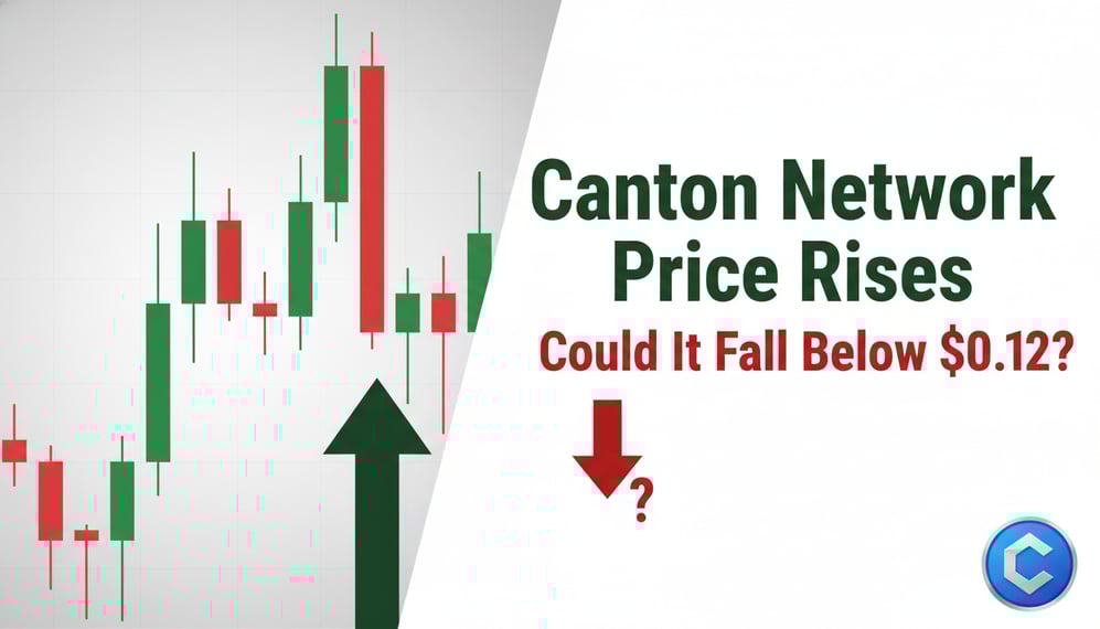 Canton Network Price Rises on Usage Growth – Could It Fall Below $0.12?