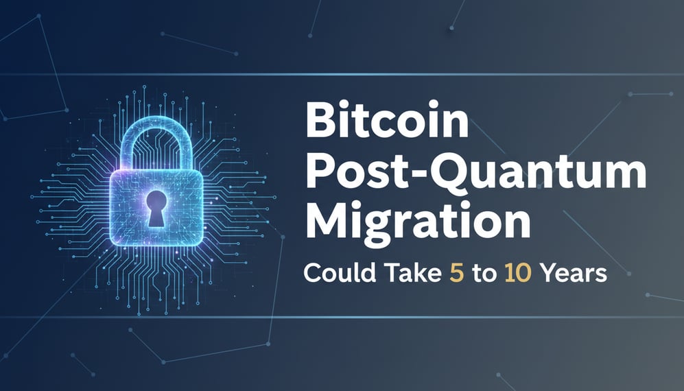 Why Migrating Bitcoin to Post-Quantum Security Could Take 5 to 10 Years