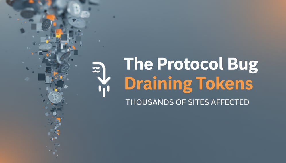 The Protocol Bug Draining Tokens: How Thousands of Sites Are Affected