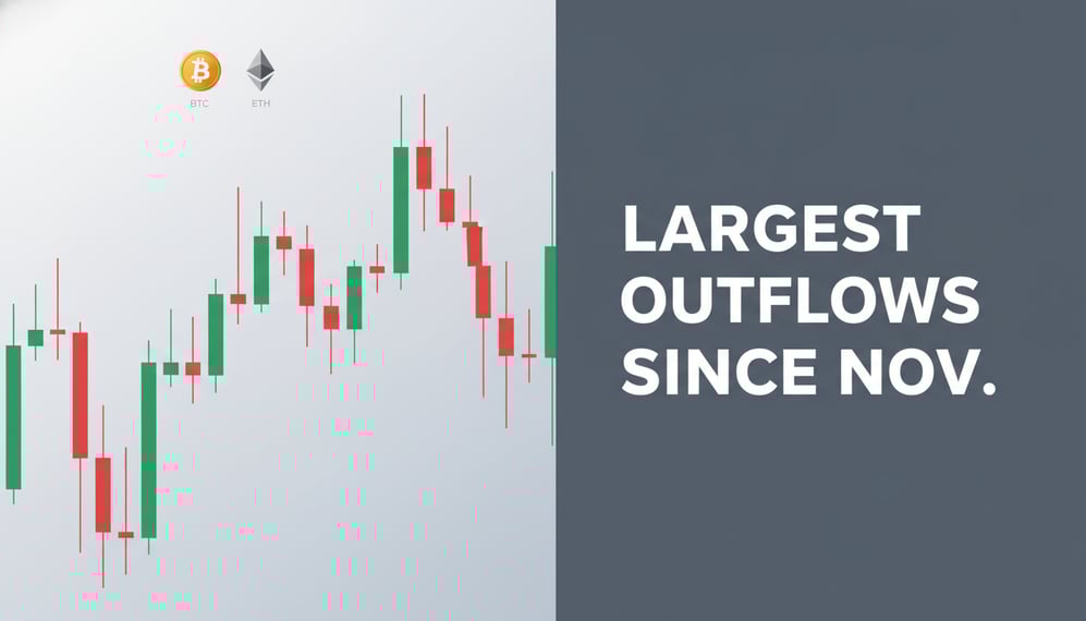 Why Are U.S. Bitcoin and Ether ETFs Experiencing Largest Outflows Since November?