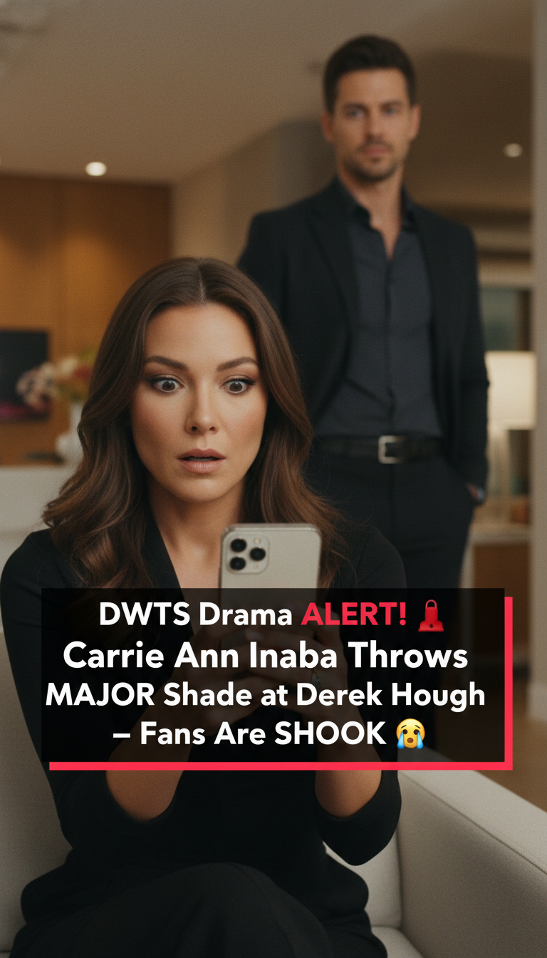 DWTS Drama ALERT! 🚨 Carrie Ann Inaba Throws MAJOR Shade at Derek Hough — Fans Are SHOOK 😳☕️