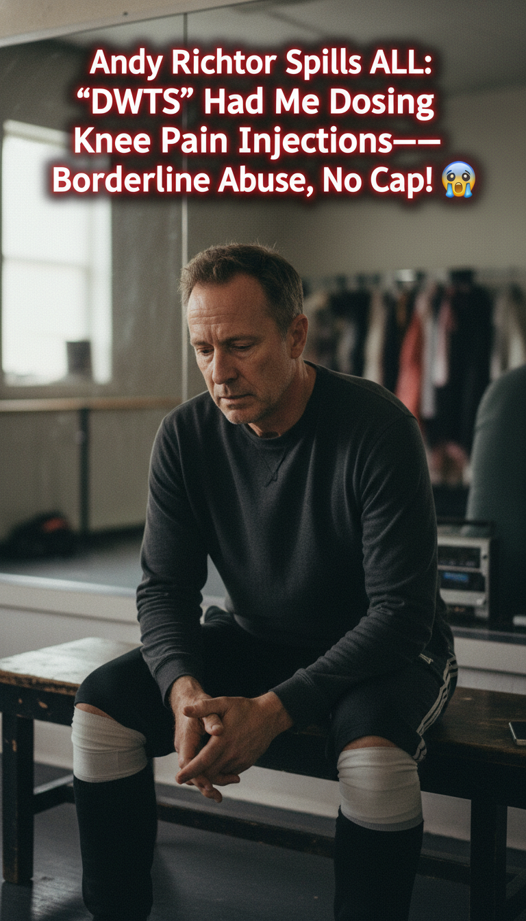 Andy Richter Spills ALL: ‘DWTS’ Had Me Dosing Knee Pain Injections—Borderline Abuse, No Cap! 😱☕🔥