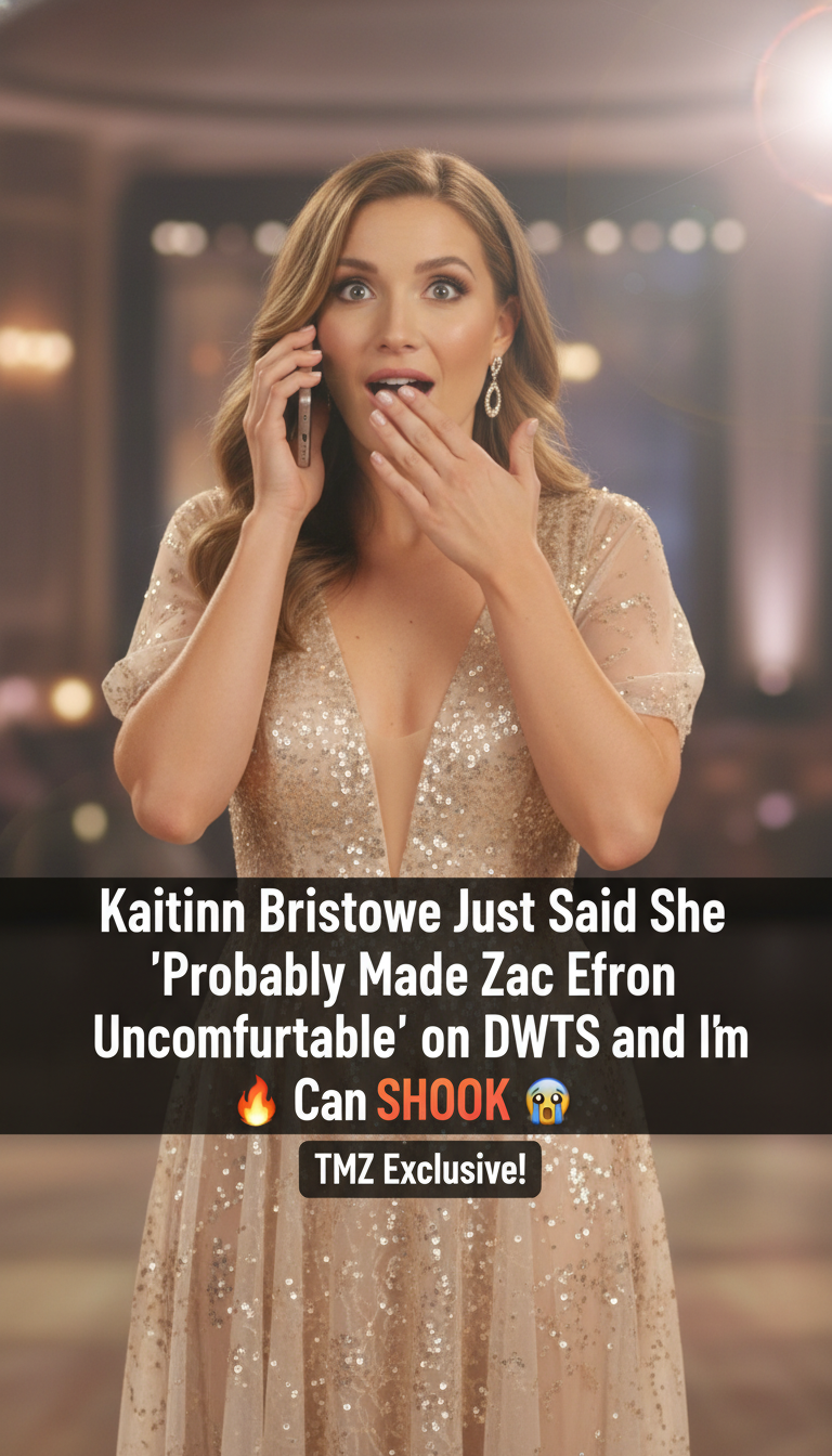 Kaitlyn Bristowe Just Said She ‘Probably Made Zac Efron Uncomfortable’ on DWTS and I'm SHOOK 😱🔥 Can You Even?!