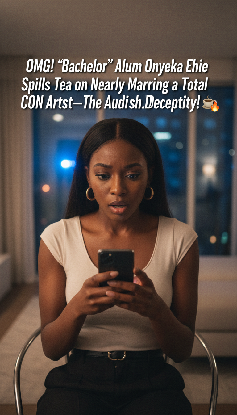 OMG! ‘Bachelor’ Alum Onyeka Ehie Spills Tea on Nearly Marrying a Total CON Artist—The Audacity! ☕🔥 #TheDanishDeception