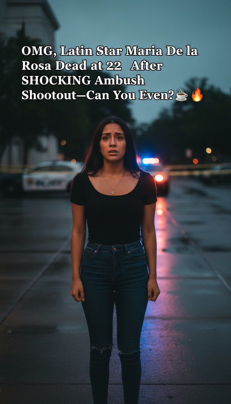 OMG, Latin Star Maria De la Rosa Dead at 22 After SHOCKING Ambush Shootout—Can You Even?! ☕🔥