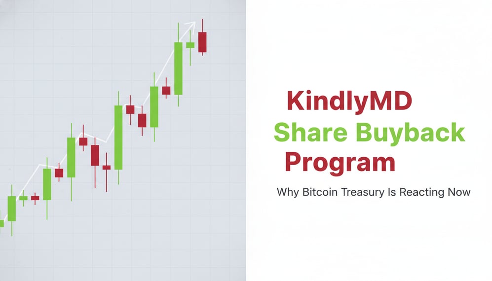 Why Is Bitcoin Treasury Firm KindlyMD Launching a Share Buyback Program?