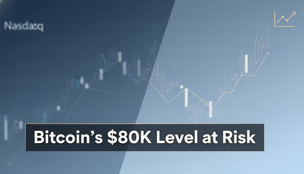 Why Is Bitcoin’s $80K Level at Risk as Nasdaq’s Rebound Loses Momentum?