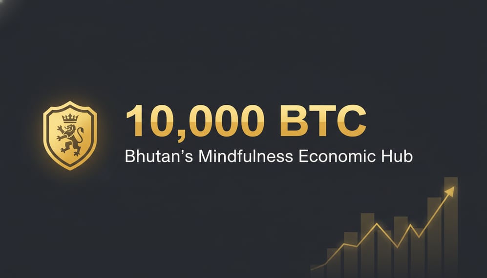 Why Is Bhutan Using 10,000 Bitcoin to Fund a Mindfulness Economic Hub?