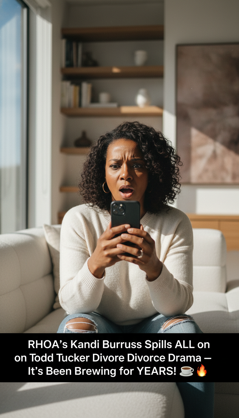 RHOA’s Kandi Burruss Spills ALL on Todd Tucker Divorce Drama — It’s Been Brewing for YEARS! ☕🔥