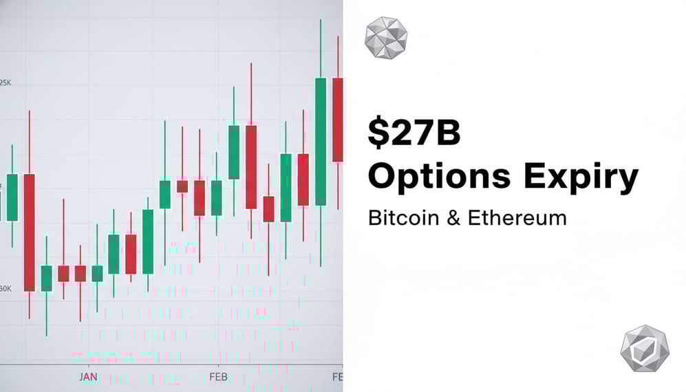 How Will $27B Bitcoin and Ethereum Options Expiry Impact Crypto Markets?