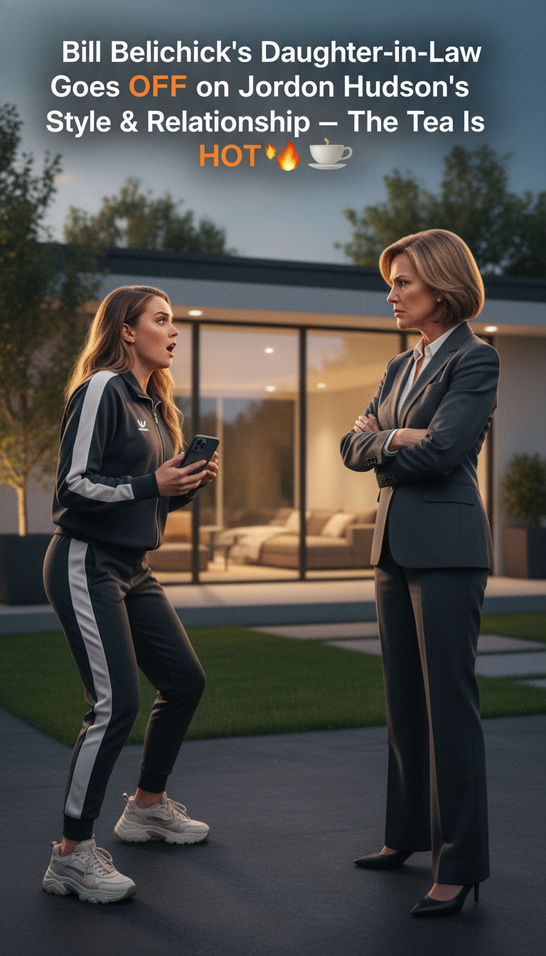 Bill Belichick’s Daughter-in-Law Goes OFF on Jordon Hudson’s Style & Relationship — The Tea Is HOT🔥☕