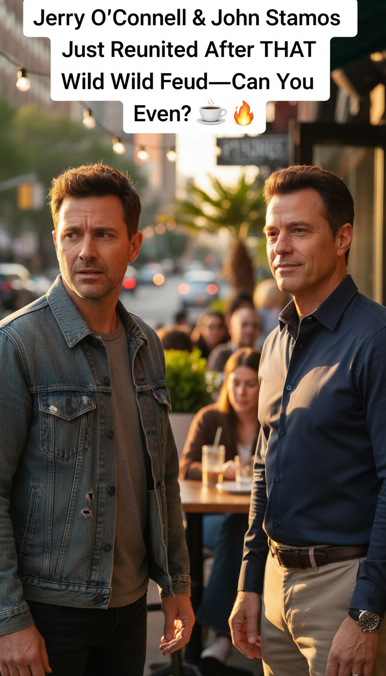 Jerry O’Connell & John Stamos Just Reunited After THAT Wild Feud—Can You Even?! ☕🔥