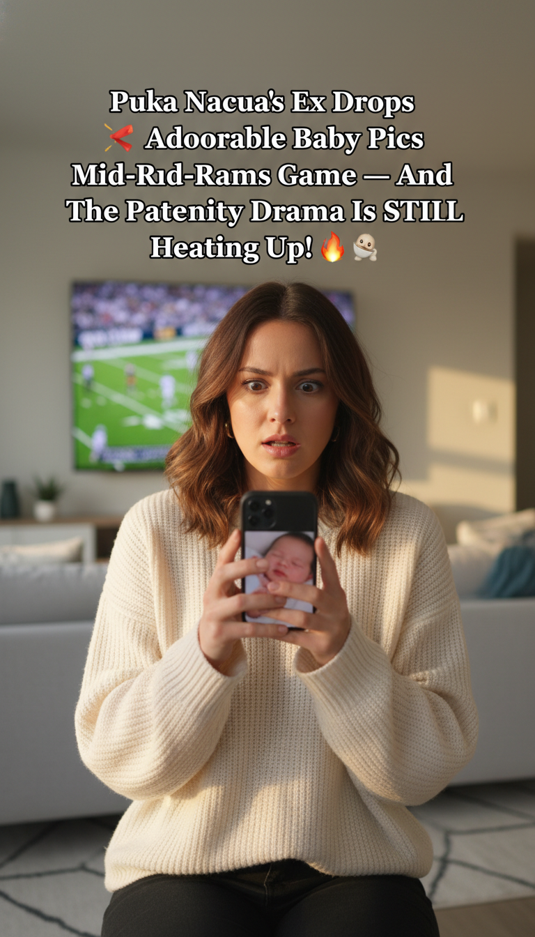 Puka Nacua’s Ex Drops Adorable Baby Pics Mid-Rams Game — And The Paternity Drama Is STILL Heating Up! ☕🔥👶