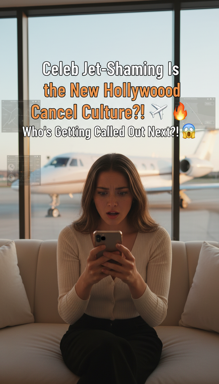 Celeb Jet-Shaming Is the New Hollywood Cancel Culture?! ✈️🔥 Who’s Getting Called Out Next?! ☕😱