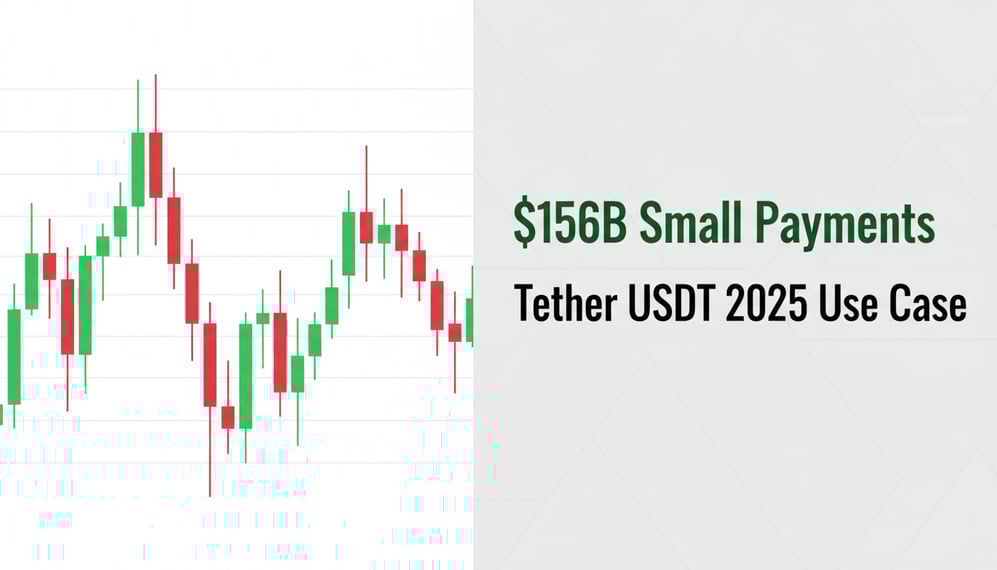 Tether’s USDT Processes $156B in Small Payments, Revealing Crypto’s 2025 Use Case