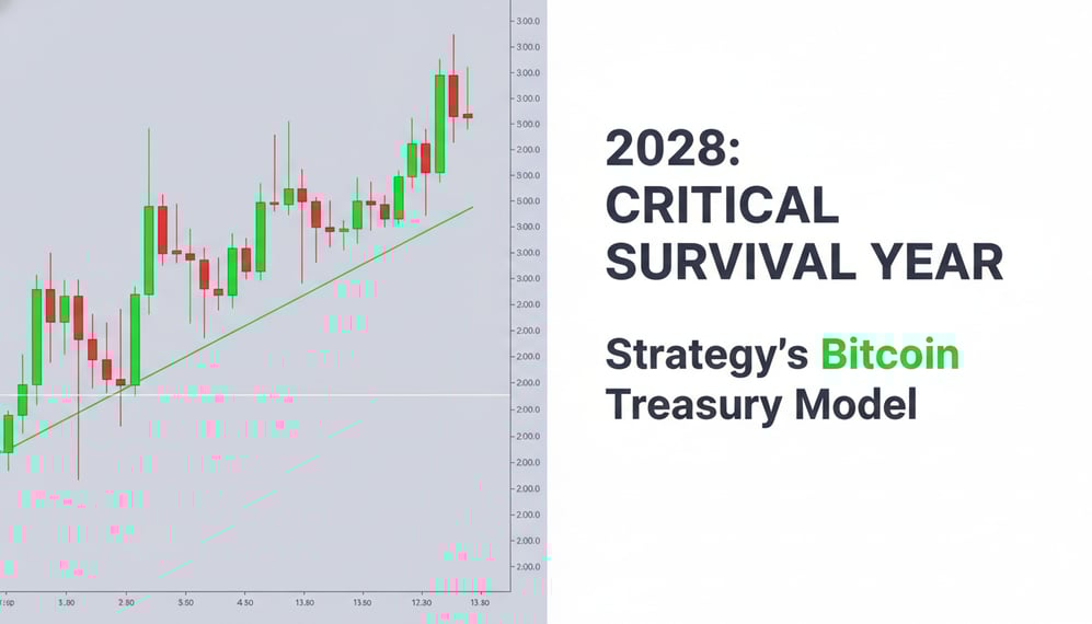 Why 2028 Is the Critical Survival Year for Strategy’s Bitcoin Treasury Model