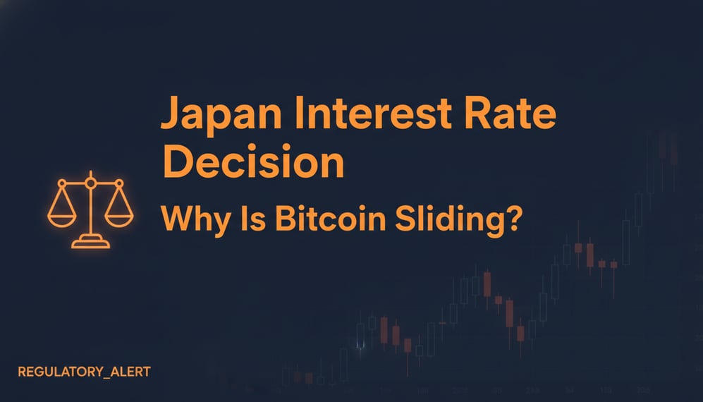 Why Is Bitcoin Sliding Ahead of Japan’s Upcoming Interest Rate Decision?
