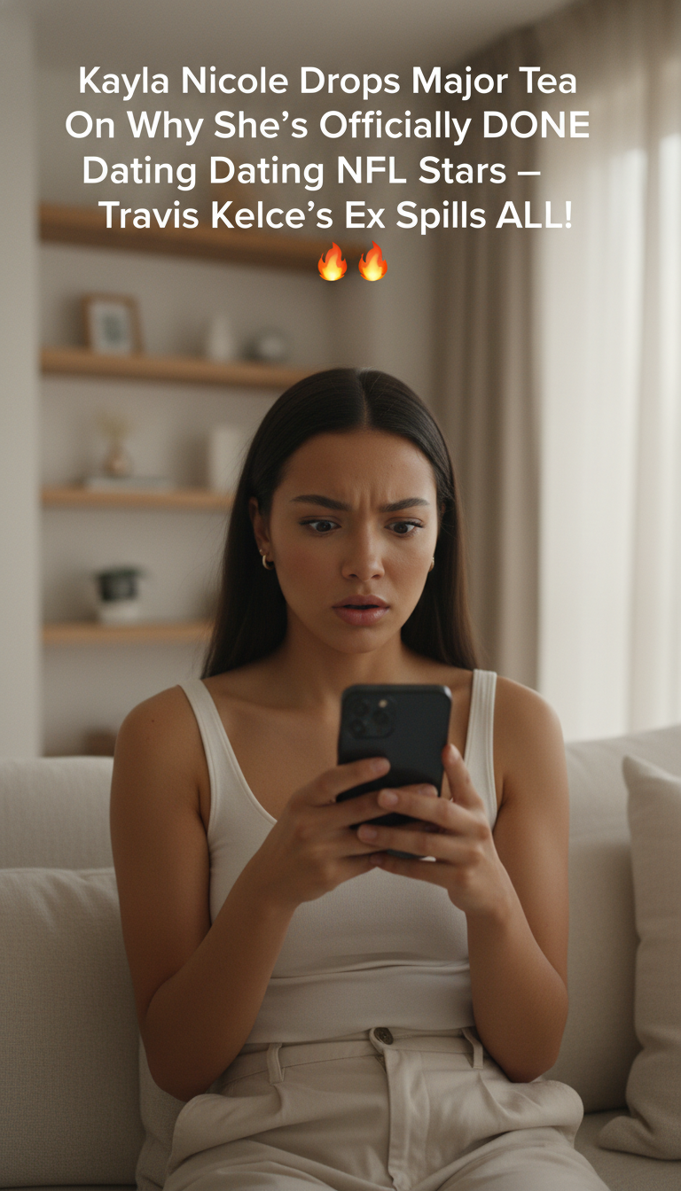 Kayla Nicole Drops Major Tea ☕🔥 On Why She’s Officially DONE Dating NFL Stars — Travis Kelce’s Ex Spills ALL!