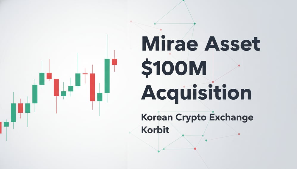 Mirae Asset Negotiates $100M Acquisition of Korean Crypto Exchange Korbit