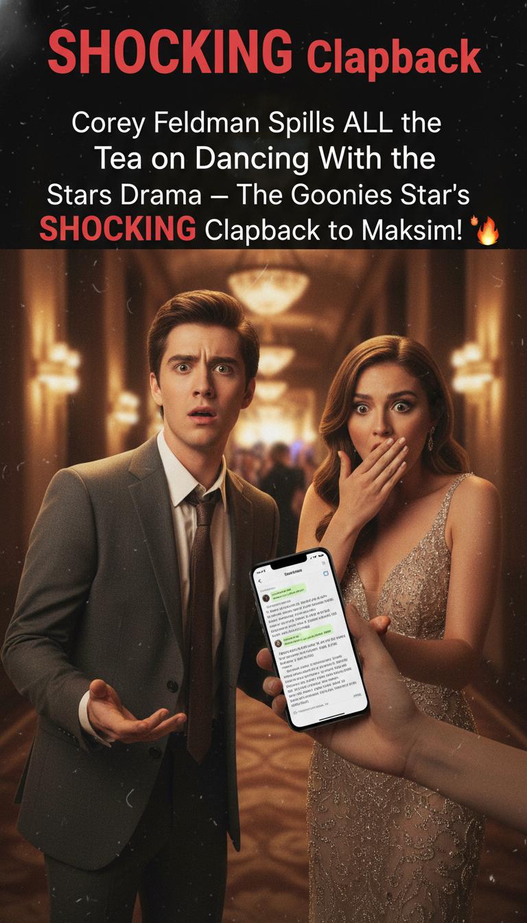 Corey Feldman Spills ALL the Tea on Dancing With the Stars Drama — The Goonies Star’s SHOCKING Clapback to Maksim! ☕🔥