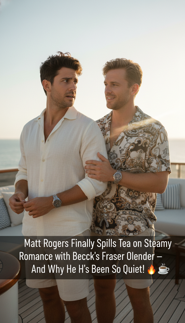 Matt Rogers Finally Spills Tea on Steamy Romance with Below Deck’s Fraser Olender — And Why He’s Been So Quiet! ☕🔥