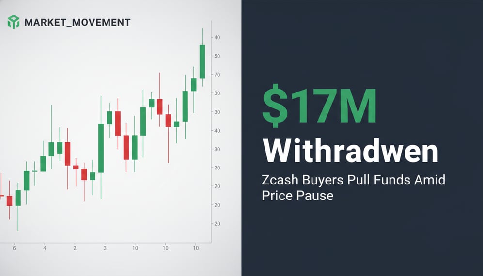 Why Are Zcash Buyers Pulling $17 Million Off Exchanges Amid Price Pause?