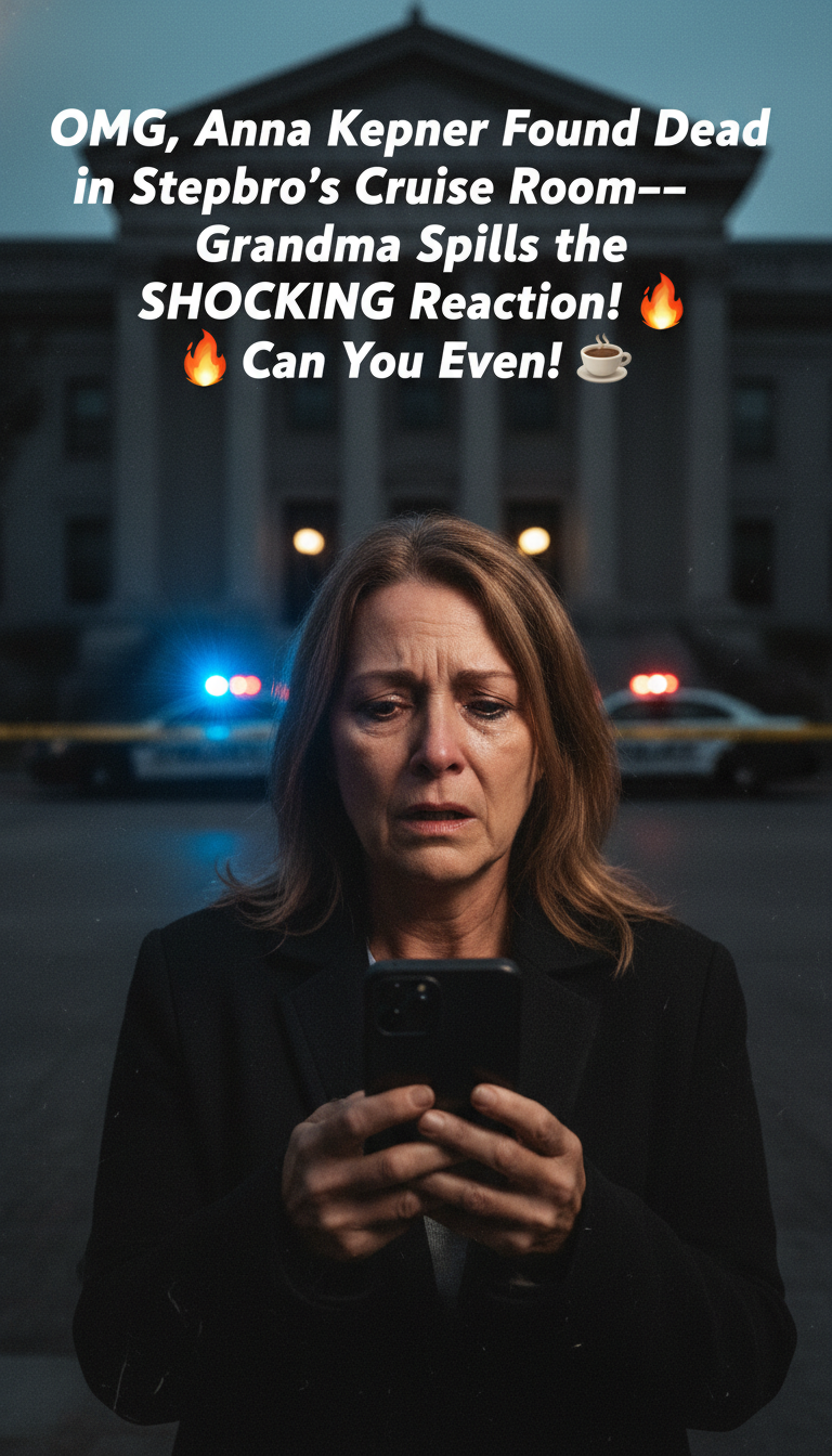 OMG, Anna Kepner Found Dead in Stepbro’s Cruise Room—Grandma Spills the SHOCKING Reaction! ☕🔥 Can You Even?!