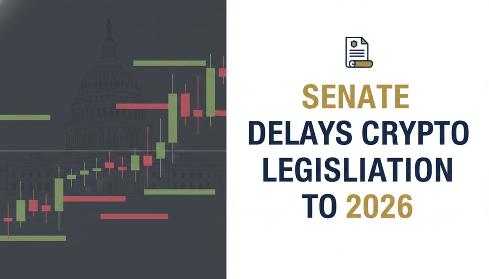 US Senate Banking Committee Delays Crypto Market Structure Legislation to 2026