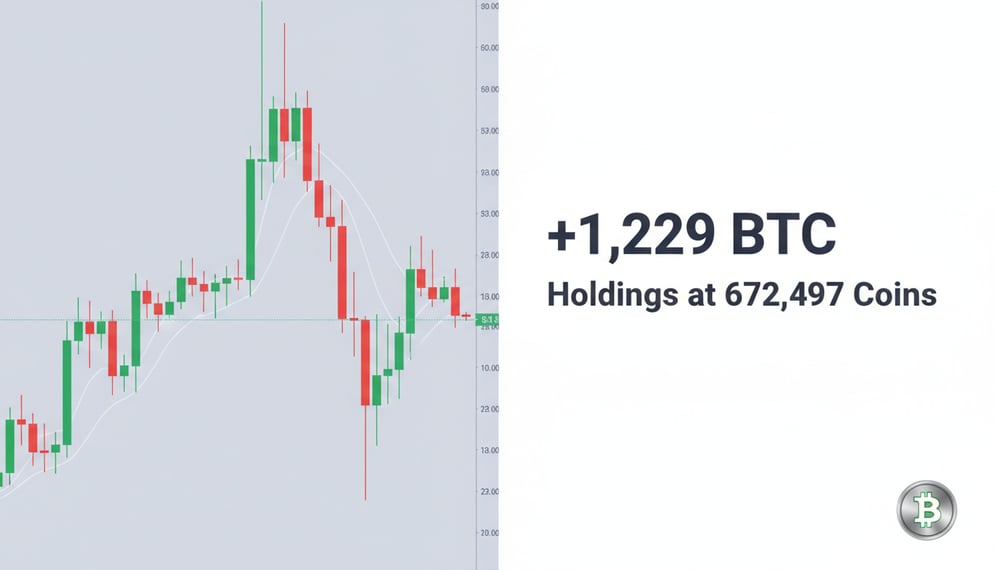 Strategy Increases Bitcoin Holdings by 1,229 BTC Amid Market Resumption