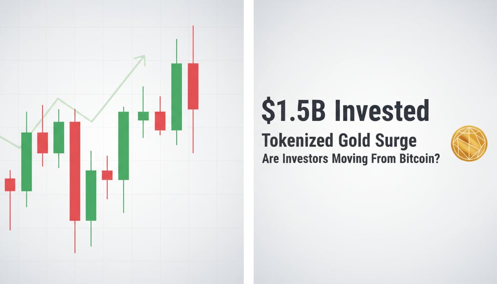 $1.5 Billion Invested in Tokenized Gold: Are Investors Shifting Away from Bitcoin?