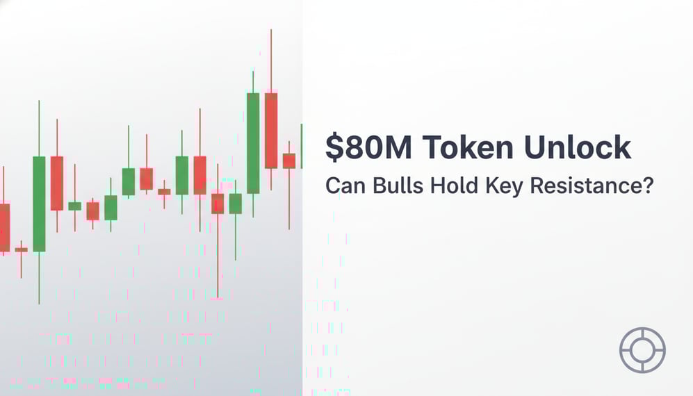 SUI Faces $80M Token Unlock: Can Bulls Hold Key Resistance Level?