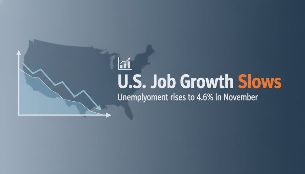 Why Did U.S. Job Growth Slow in November as Unemployment Rose to 4.6%?