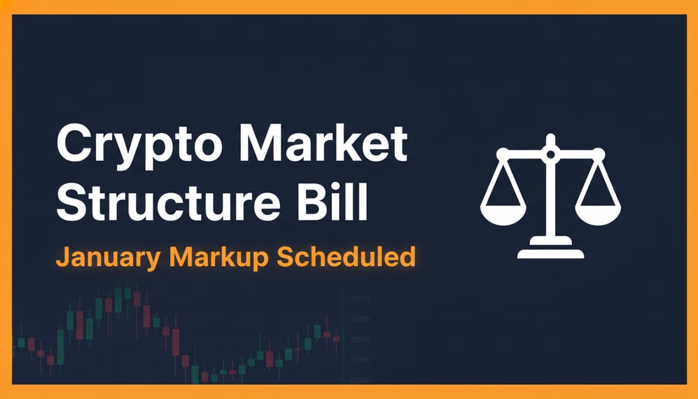 Senators Schedule January Markup for Crypto Market Structure Bill Amid Regulatory Concerns