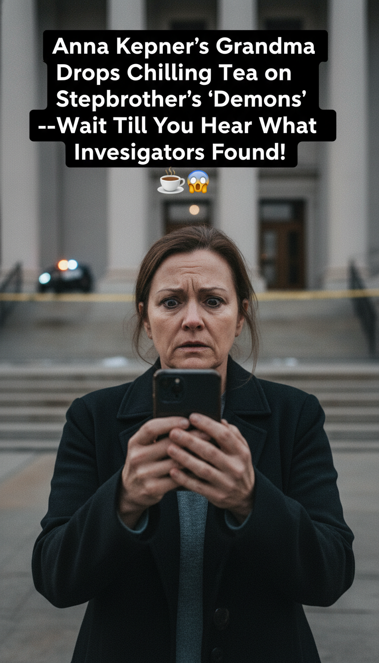 Anna Kepner’s Grandma Drops Chilling Tea on Stepbrother’s ‘Demons’—Wait Till You Hear What Investigators Found! ☕😳