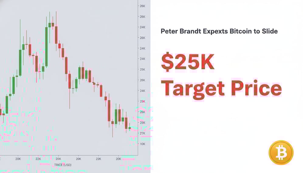 Why Peter Brandt Expects Bitcoin to Slide Toward $25K After Parabolic Break
