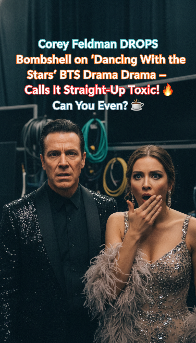 Corey Feldman DROPS Bombshell on ‘Dancing With the Stars’ BTS Drama — Calls It Straight-Up Toxic! ☕🔥 Can You Even?!