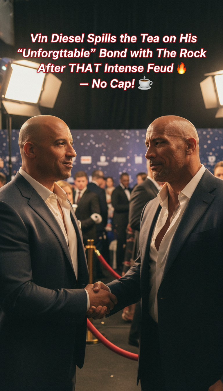 Vin Diesel Spills the Tea on His ‘Unforgettable’ Bond with The Rock After THAT Intense Feud — No Cap! ☕🔥