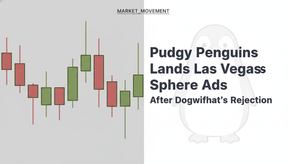 How Pudgy Penguins Secured Las Vegas Sphere Ads After Dogwifhat’s Rejection