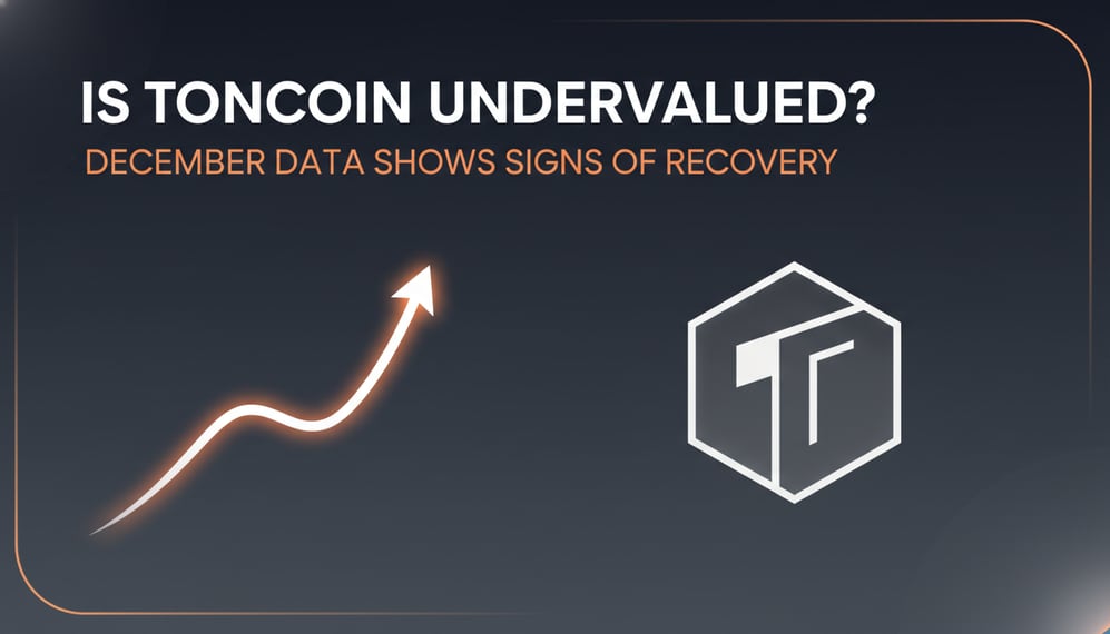 Is Toncoin Undervalued? December Data Shows Signs of Recovery