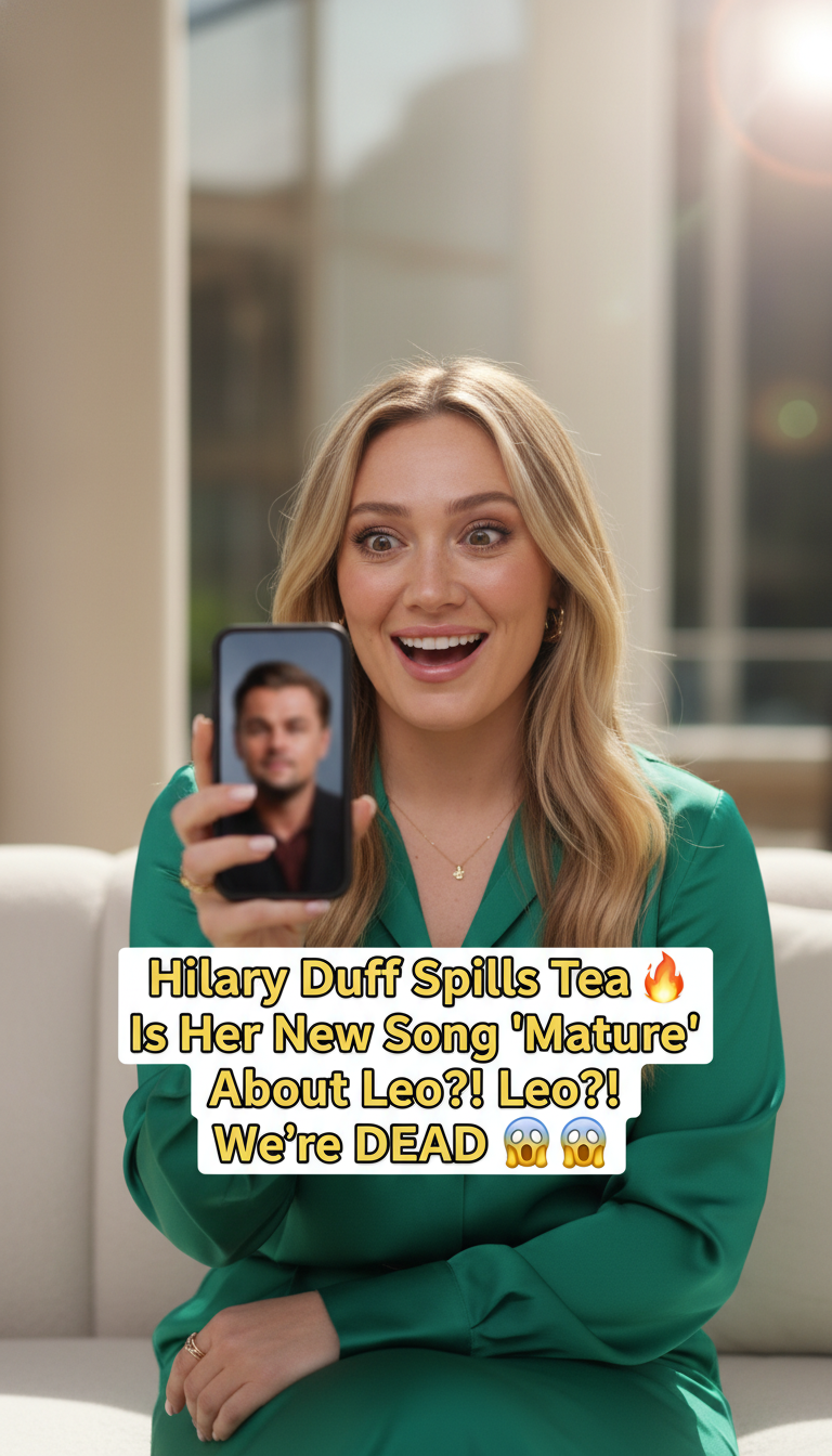Hilary Duff Spills Tea ☕🔥 Is Her New Song ‘Mature’ About Leo?! We’re DEAD 😱👀