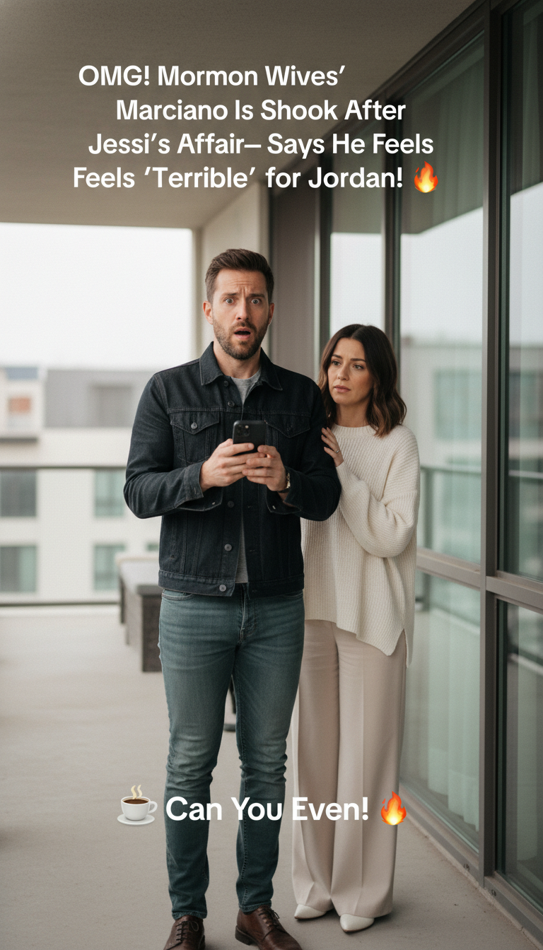 OMG! Mormon Wives’ Marciano Is Shook After Jessi’s Affair—Says He Feels ‘Terrible’ for Jordan! ☕🔥 Can You Even?!