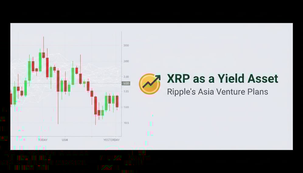 How Ripple’s Asia Venture Plans to Make XRP a Yield-Bearing Asset
