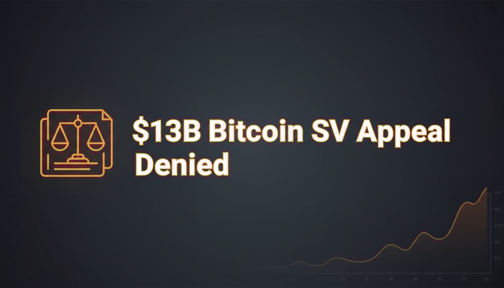 UK Supreme Court Rejects $13 Billion Bitcoin SV Investor Appeal